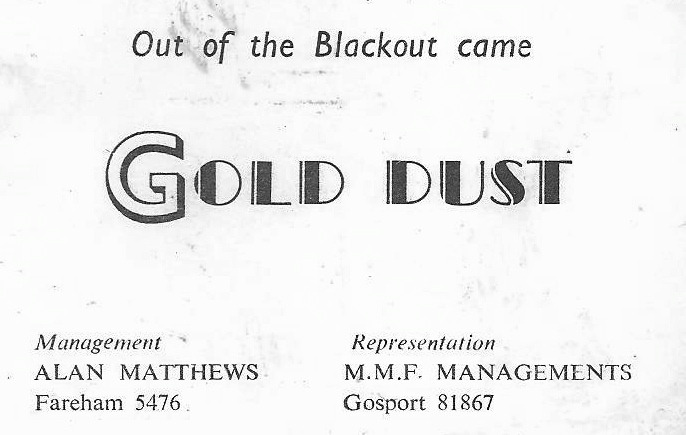 gold dust card